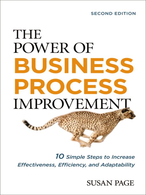 Title details for The Power of Business Process Improvement by Susan Page - Available